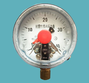 磁助式耐震电接点压力表